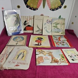 Vgt Greeting Cards Scrapbook Pages Birthday Graduation Christmas Mixed Lot 17pcs